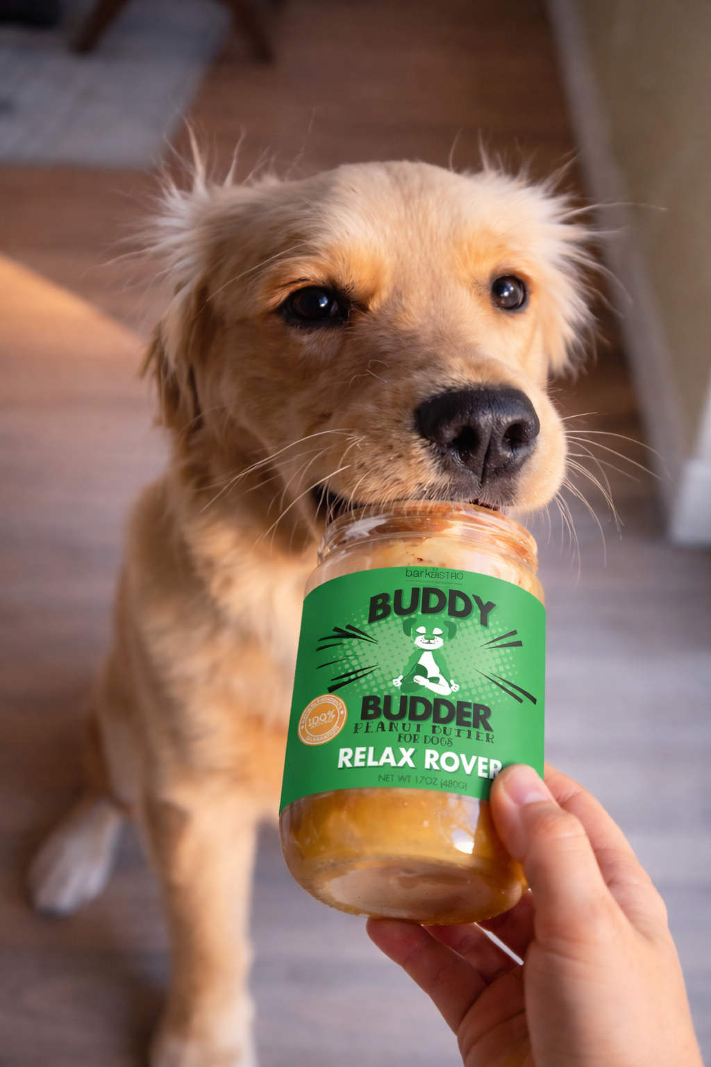 Relax Rover Buddy Budder – Calming Peanut Butter for Dogs