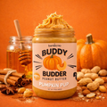 Pumpkin Pup Buddy Budder | Natural Dog Peanut Butter with Pumpkin & Honey | Simon Natural Pets