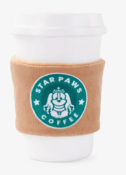 Starpaws Coffee- Tpr Rubber Toy